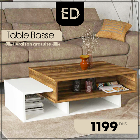 Table basse 120/60/45