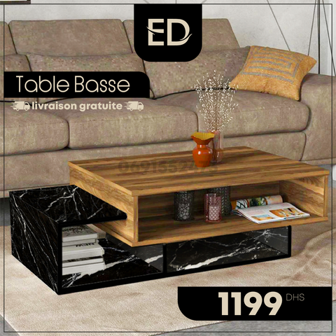 Table basse 120/60/45