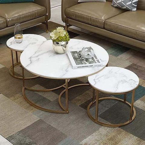 Trio Table basse 66/90/66